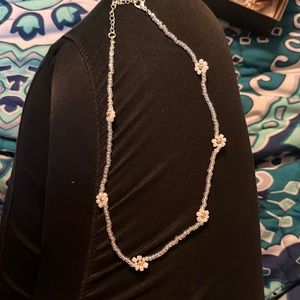 COPY - Beaded flower necklace